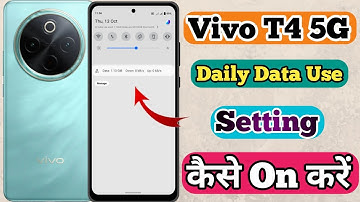 Vivo T4 5g Daily Data Use And Data Speed Setting Kaise On Kare // How To Network Setting In Vivo T4