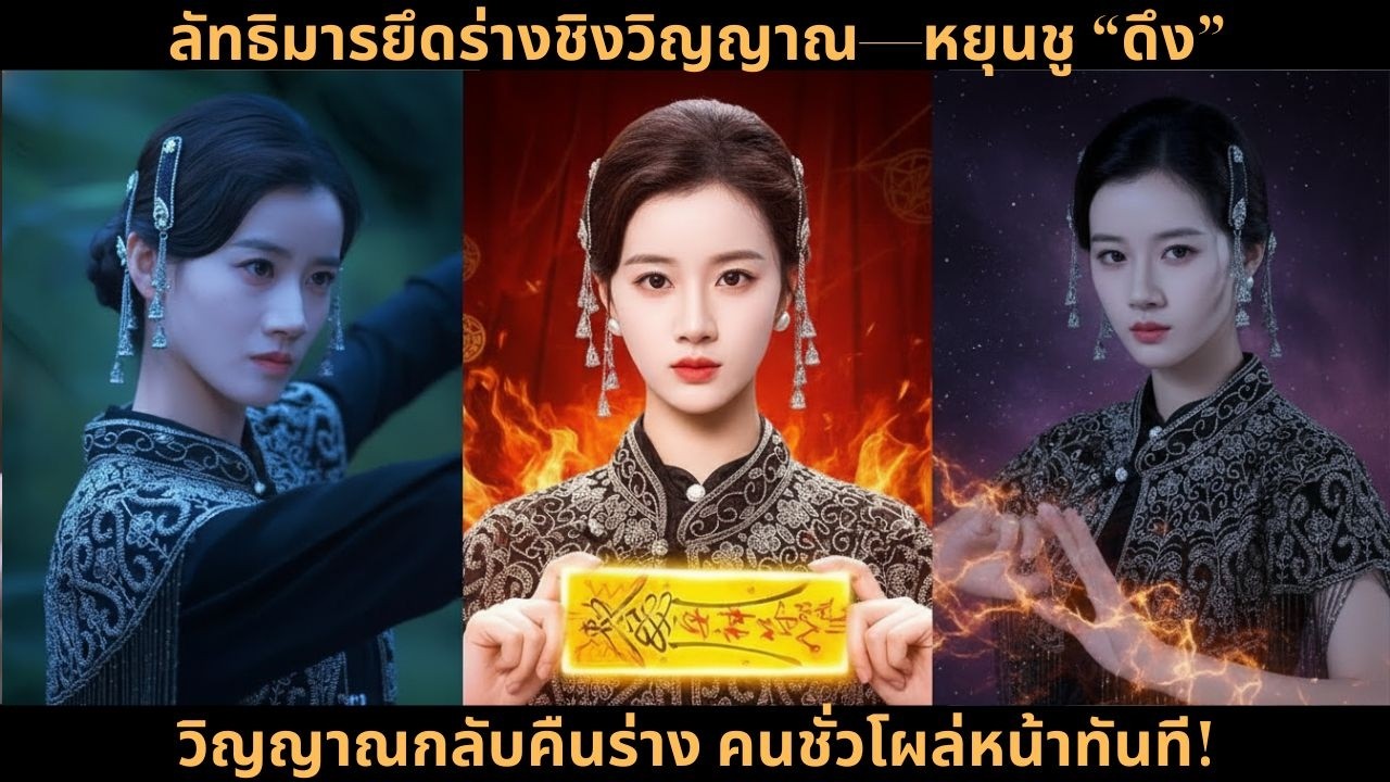 [ซีรีส์จีน] ลัทธิมารยึดร่างชิงวิญญาณ—หยุนชู “ดึง” วิญญาณกลับคืนร่าง คนชั่วโผล่หน้าทันที!