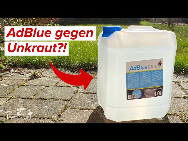 AdBlue against weeds - allowed or forbidden? Does it even work? - YouTube
