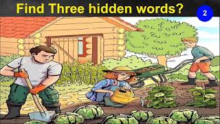 Highlight Three Hidden Words In The Garden Picture screenshot 3