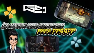 LA MEJOR CONFIGURACIÓN PARA PPSSPP!! [APK De PPSSPP Gold] screenshot 3
