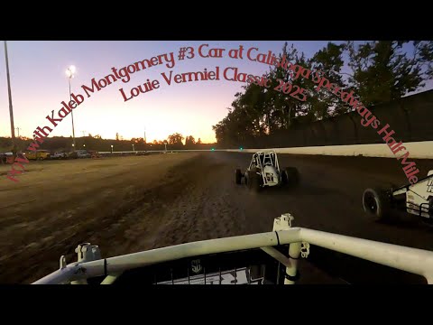 Kaleb Montgomery #3 POV Racing Calistoga Speedway