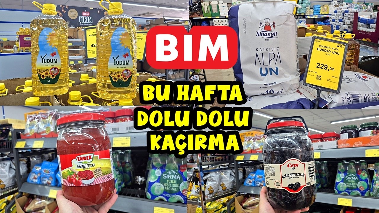 BİM YENİ GELEN AKTÜEL ÜRÜNLER 📣BİR ÇOK UYGUN FİYATLI ÜRÜN GELDİ🔔3 MART BİM AKTÜEL ÜRÜNLER