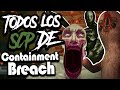 TODOS Y CADA SCP que SALEN en SCP CONTAINMENT BREACH