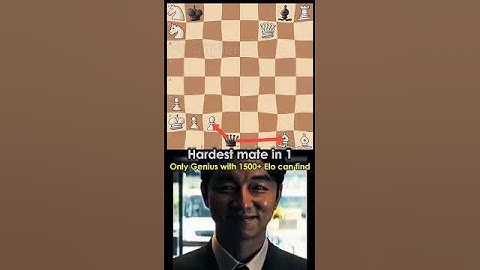 Hardest chess puzzle 🤔😥 #chess #chesspuzzle #checkmate #chesstactics #chesscom