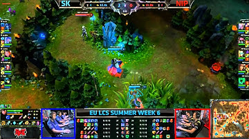 SK Gaming vs Ninja in Pijamas LCS EU W6D3 Summer Split 2013