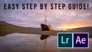 HOW TO EDIT A TIMELAPSE- From Raw Images To Finished Video Timelapse