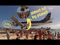 Crowd Almost Hit by Big Plane. Aviation Compilation Low Pass Flying Antonov Takeoff