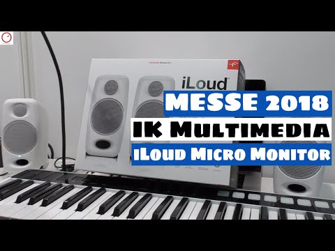 MESSE 2018 IK Multimedia iLoud Micro Monitor White Edition | SYNTH ANATOMY