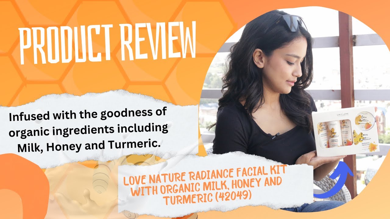 Love Nature Radiance Facial Kit with Organic Milk, Honey and Turmeric