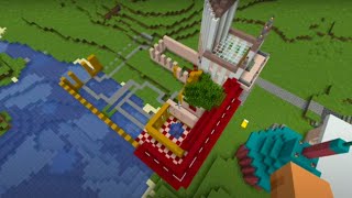Jak postavit Národní Knihovnu v Minecraftu. How to build National Library Clementinum in Minecraft.