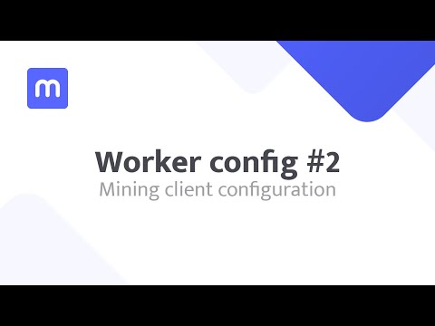 Worker config #2 - Mining client configuration - video from Minerstat