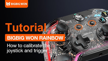 BIGBIG WON RAINBOW | How to calibrate the joystick and trigger