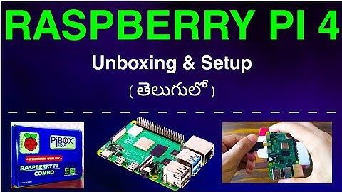 Low Budget Hacking Laptop | Raspberry Pi 4 Unboxing in telugu | Voice Of Telugu