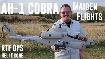 FlishRC - FL500 - AH-1 Cobra - RTF 500 Class - Maiden Flights