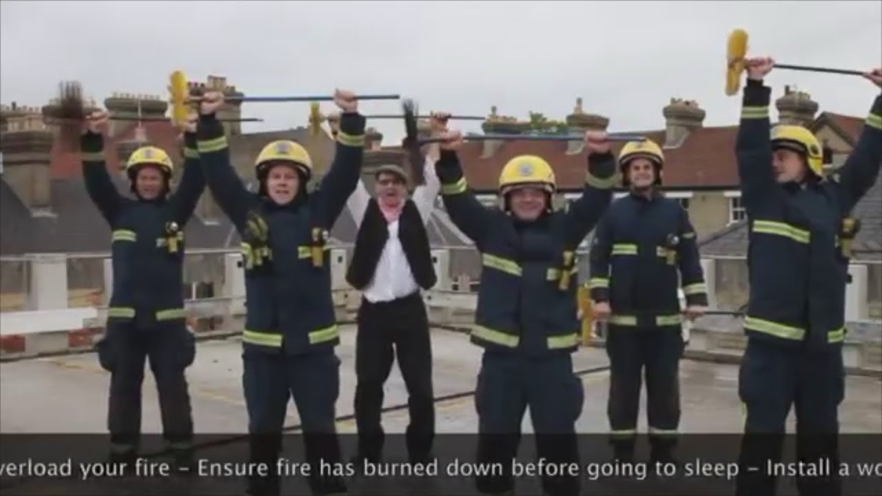 Firemen create a fire safety video which will have you stepping in time ...
