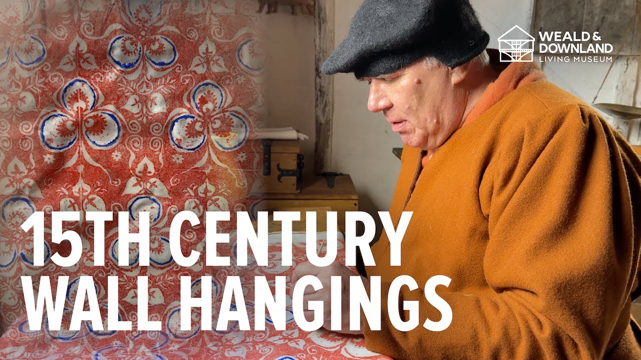 Изготовление традиционных настенных панно XV века