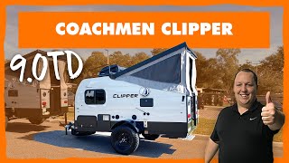 Tiny Trailer Pop Up Camper! | Clipper 9.0