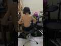 Barney metal kid drummer #kiddrummer #drummerxuan #rolandvdrumstd11 #vdrummer #metalkid