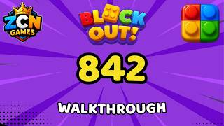 Block Out Level 842 Walkthrough | Full Solution