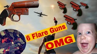 6 Flare Guns omg🤑😱😹😹😻