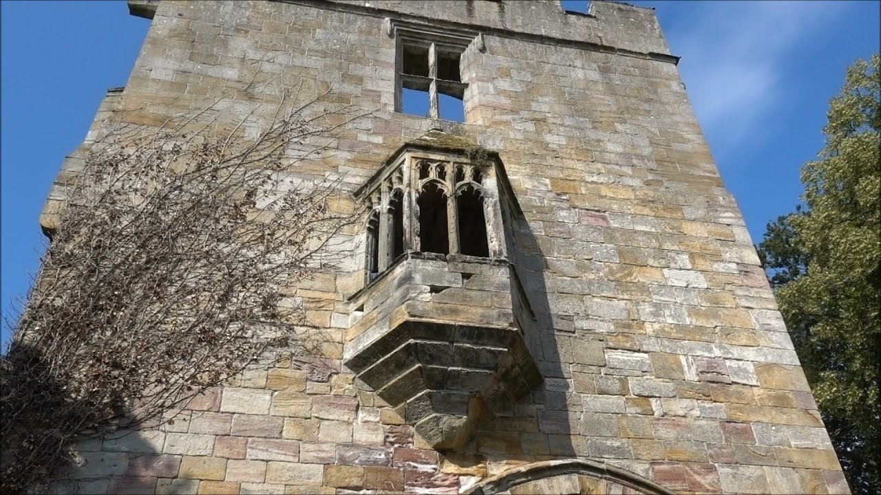 The Marmion Tower, West Tanfield, North Yorkshire, UK.