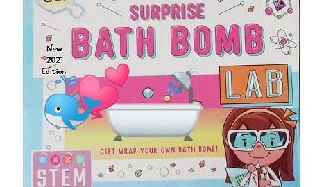 Groovy labz surprise bath bomb lab 2021 edition