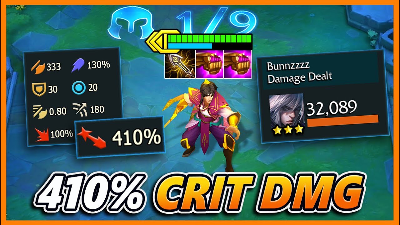 WORLD RECORD! The MOST Crit Dmg Possible...410%!