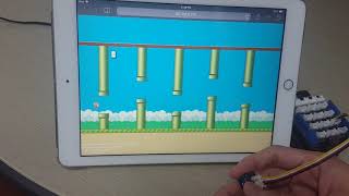 Playing Floppy bird on Arduino with PHPoC shield screenshot 3
