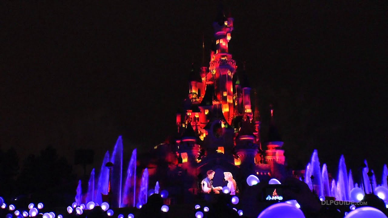 Disney Dreams Tangled I See The Light Scene Disneyland Paris Rapunzel Youtube