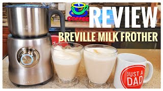 Review Breville Milk Cafe Frother Warmer BMF600XL    Works Great!