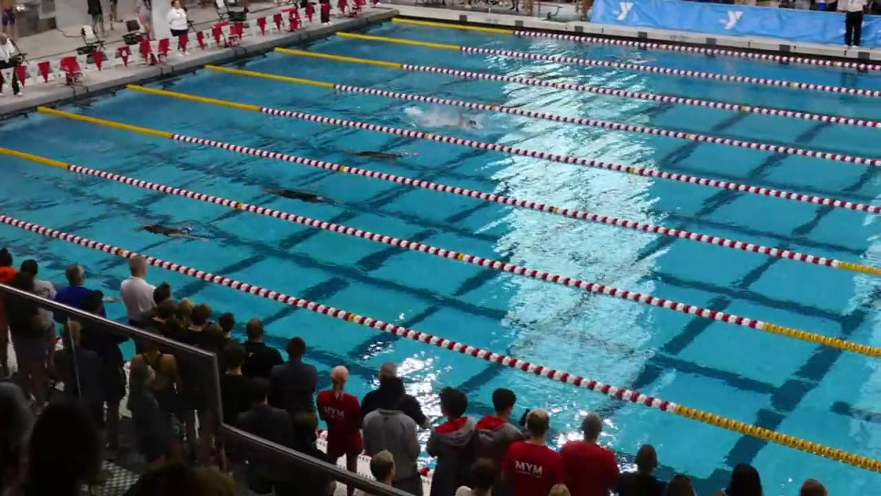 Women s 50m Back B Final 2019 YMCA Long Course Nationals YouTube