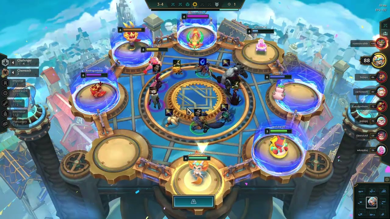 TFT 9 Chemtechs TOP 3