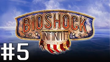 Bioshock Infinite Playthrough - Part 5 - Murder of Crows Vigor, Gear, & Infusion (Hard Difficulty)