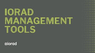 iorad Management Tools Webinar