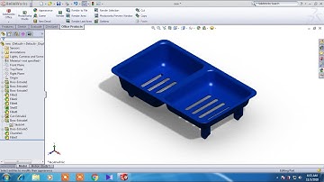 solidworks plastic part design | soap case