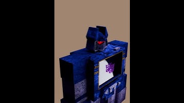 Soundwave 3d model transformation #soundwave  #transformers  #decepticons  #blender  #3d