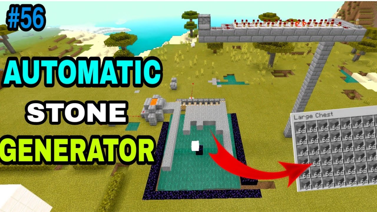 I Made Fully Automatic Cobblestone Farm- Minecraft Survival Gameplay In ...