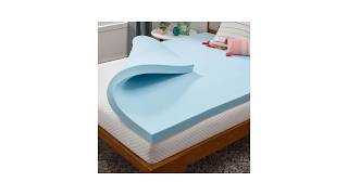 Linenspa Memory Foam Mattress Topper Full Size   3