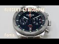 FLIEGER F-43 BICOMPAX ON BLOCK BRACELET フリーガーF-43 バイコンパックス