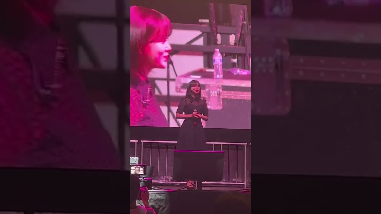 Kim Sejeong singing "Love, Maybe" live at USC K-Pop Festa