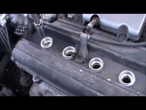 How to change spark plugs honda crv 1998