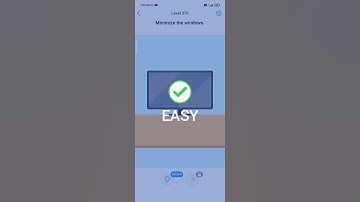 EASY GAME – BRAIN TEST LEVEL 370 MINIMIZE THE WINDOWS