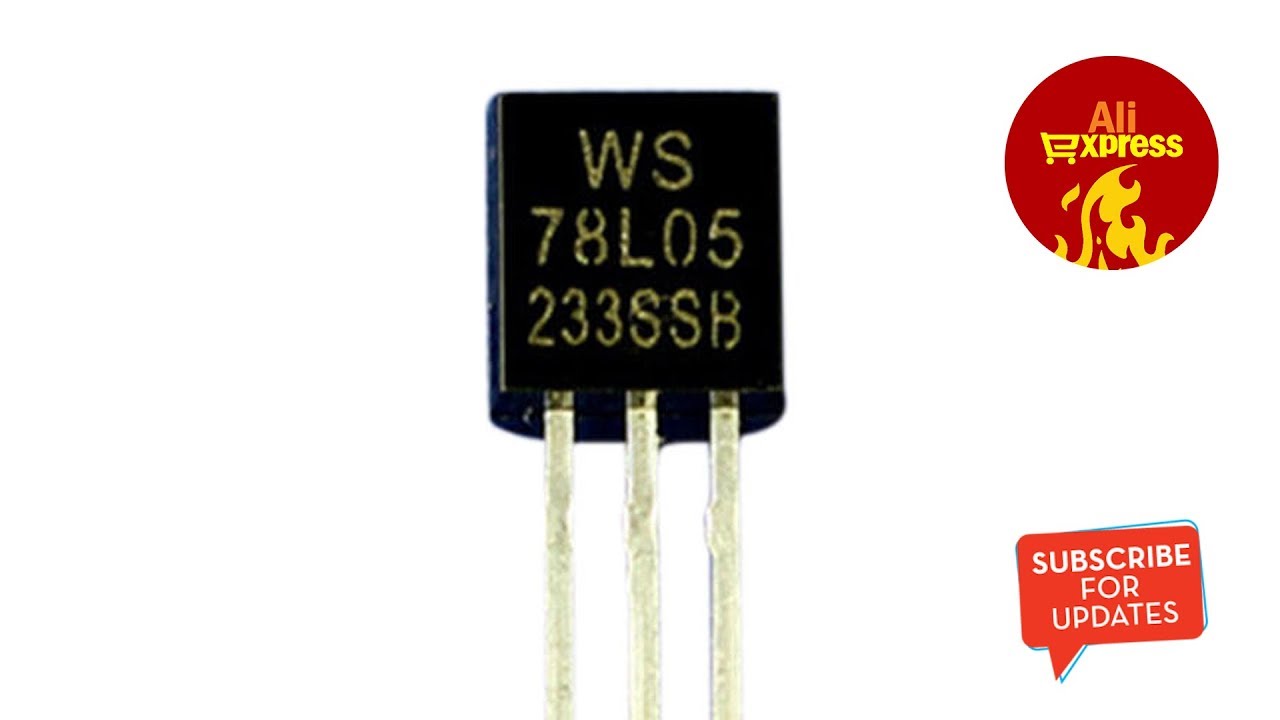 WS78L05 positive-voltage regulators - Aliexpress unboxing (Quick Look ...