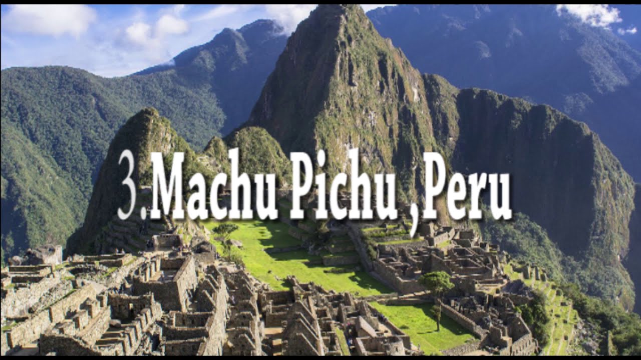 top five tourist destination around the world .list of top five tourist