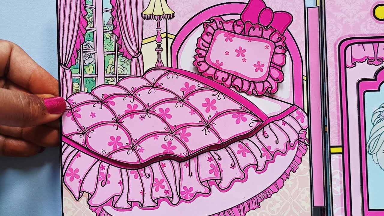 Printable Paper Princess Dolhouse Crafts, 