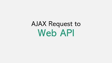 AJAX Request to Web API