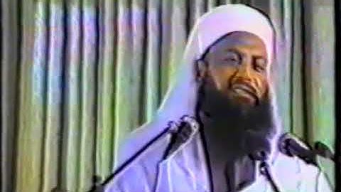 Abdoelwahab in Khatami Naboewat preek, Spreekt slecht over Maulana Sha Ahmad Noorani En anderen
