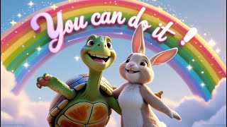 The Turtle Wins the Race | Animated Moral Story for Kids