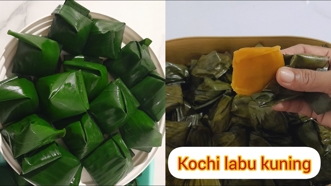 KUE TRADISIONAL DARI LABU KUNING,KUE KOCI,MENDUT ATAU KUE BUGIS - YouTube
